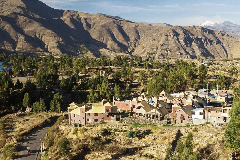 Pozo Del Cielo Hotel Chivay Bagian luar foto